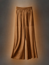 Wide-Leg-Hose aus Lyocell - Tempel Hamburg