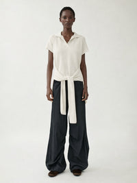 Sportliches gestricktes Polo-Shirt - Tempel Hamburg