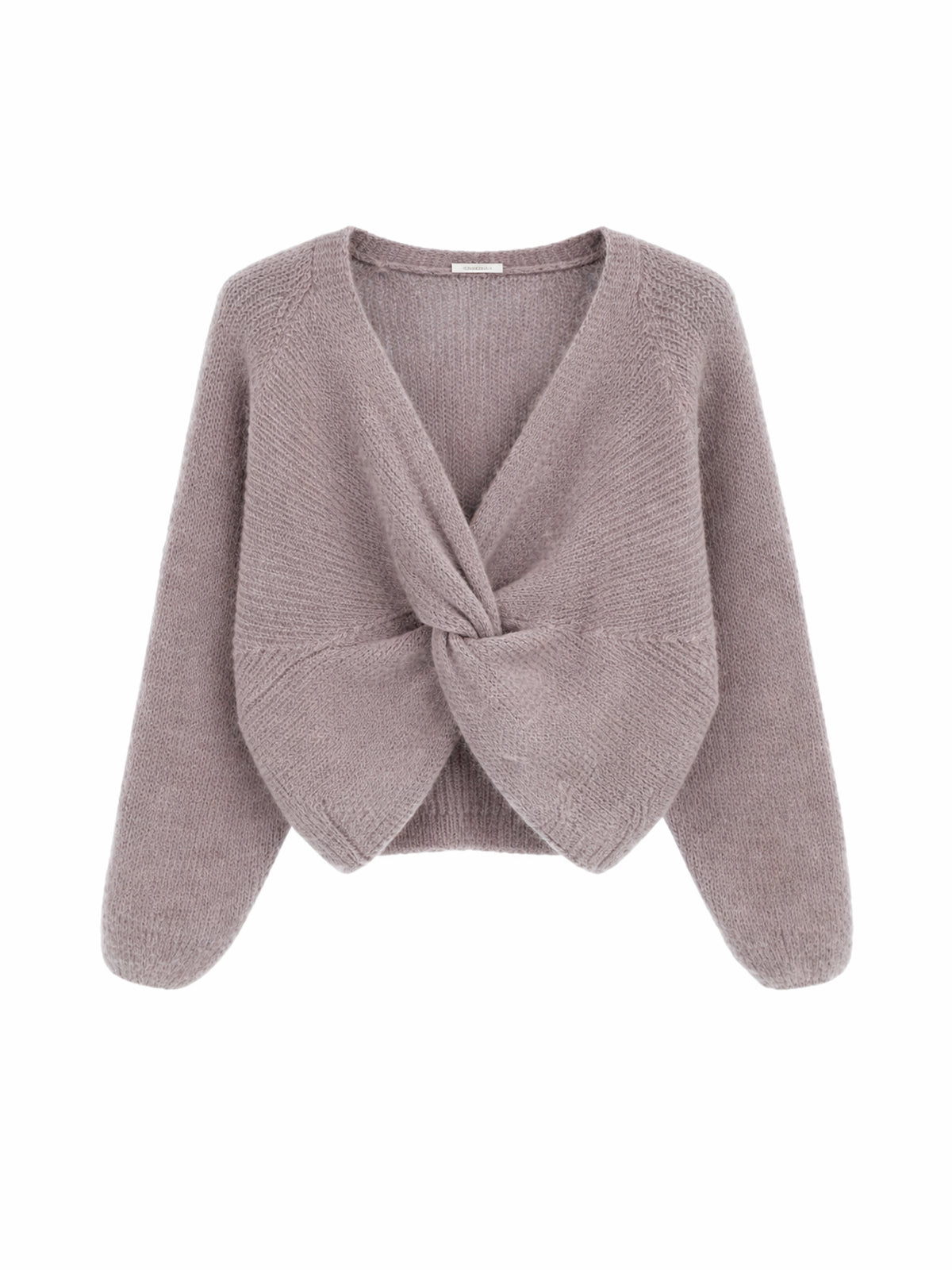 Pullover mit Knotendetail in vielen Farben - Tempel Hamburg
