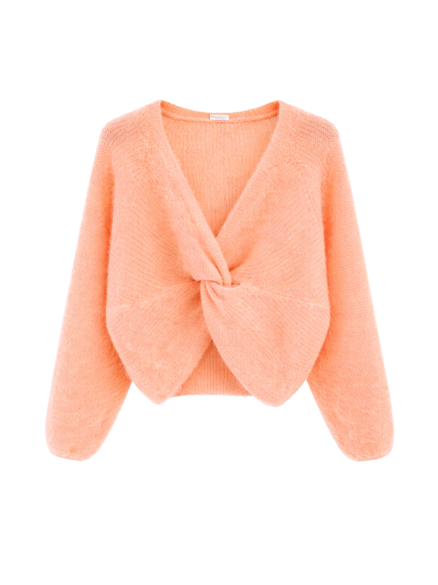 Pullover mit Knotendetail in vielen Farben - Tempel Hamburg