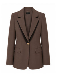 Taillierter Blazer mit einem Knopf