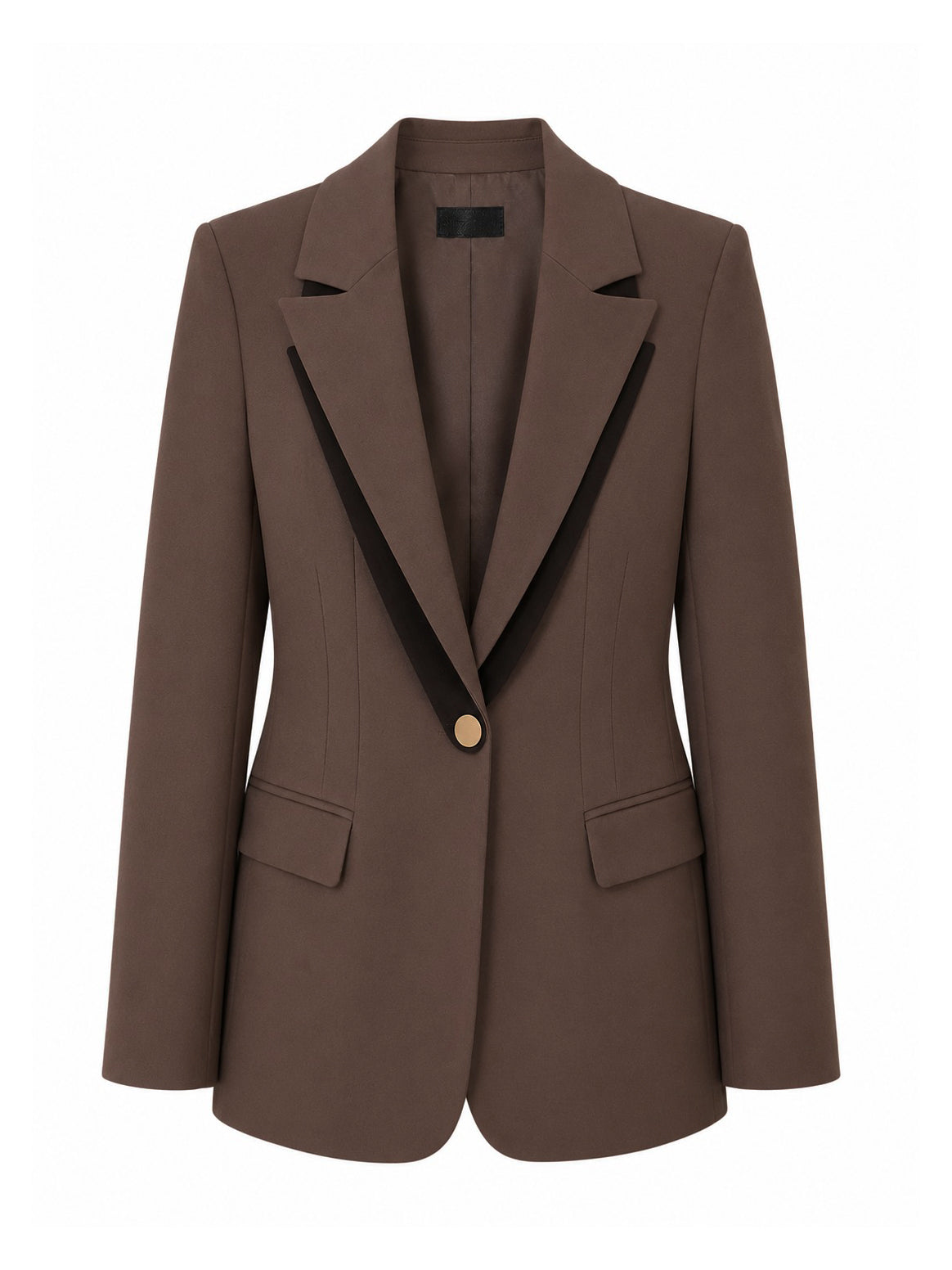 Taillierter Blazer mit einem Knopf