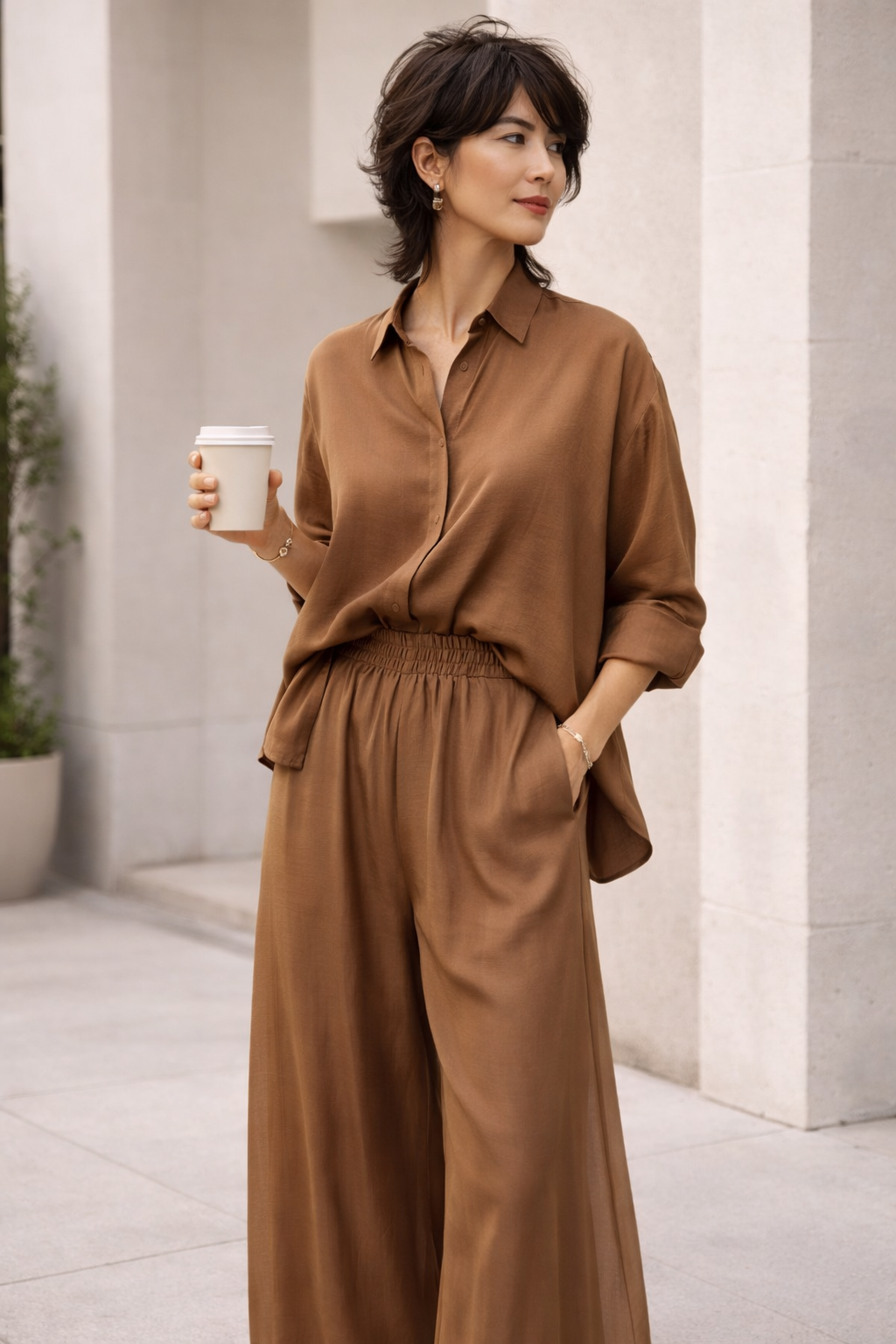 Leichte, fließende Bluse - Tempel Hamburg