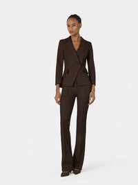 MarenTL Hose in dunkelbraun - Tempel Hamburg