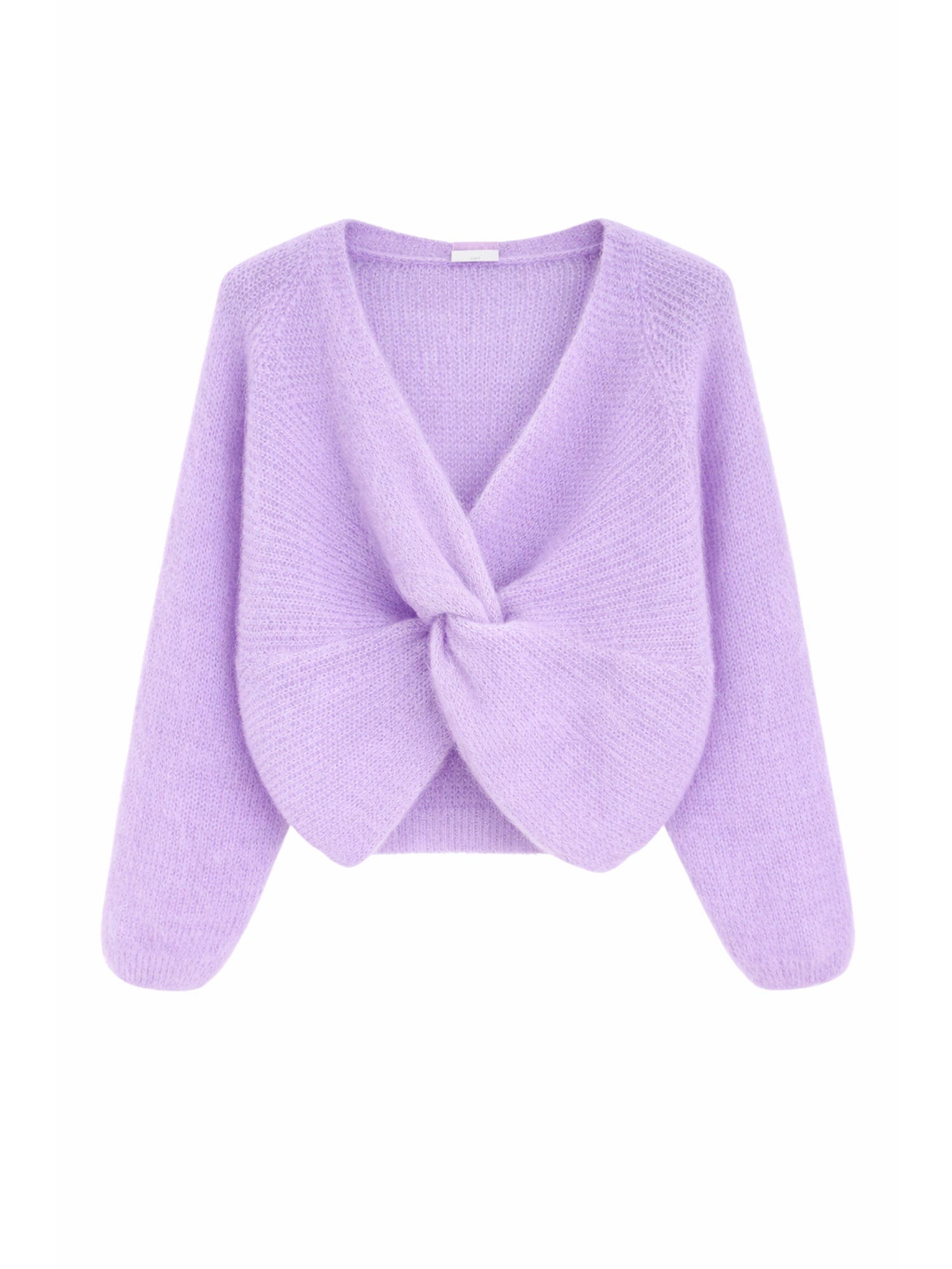 Pullover mit Knotendetail in vielen Farben - Tempel Hamburg