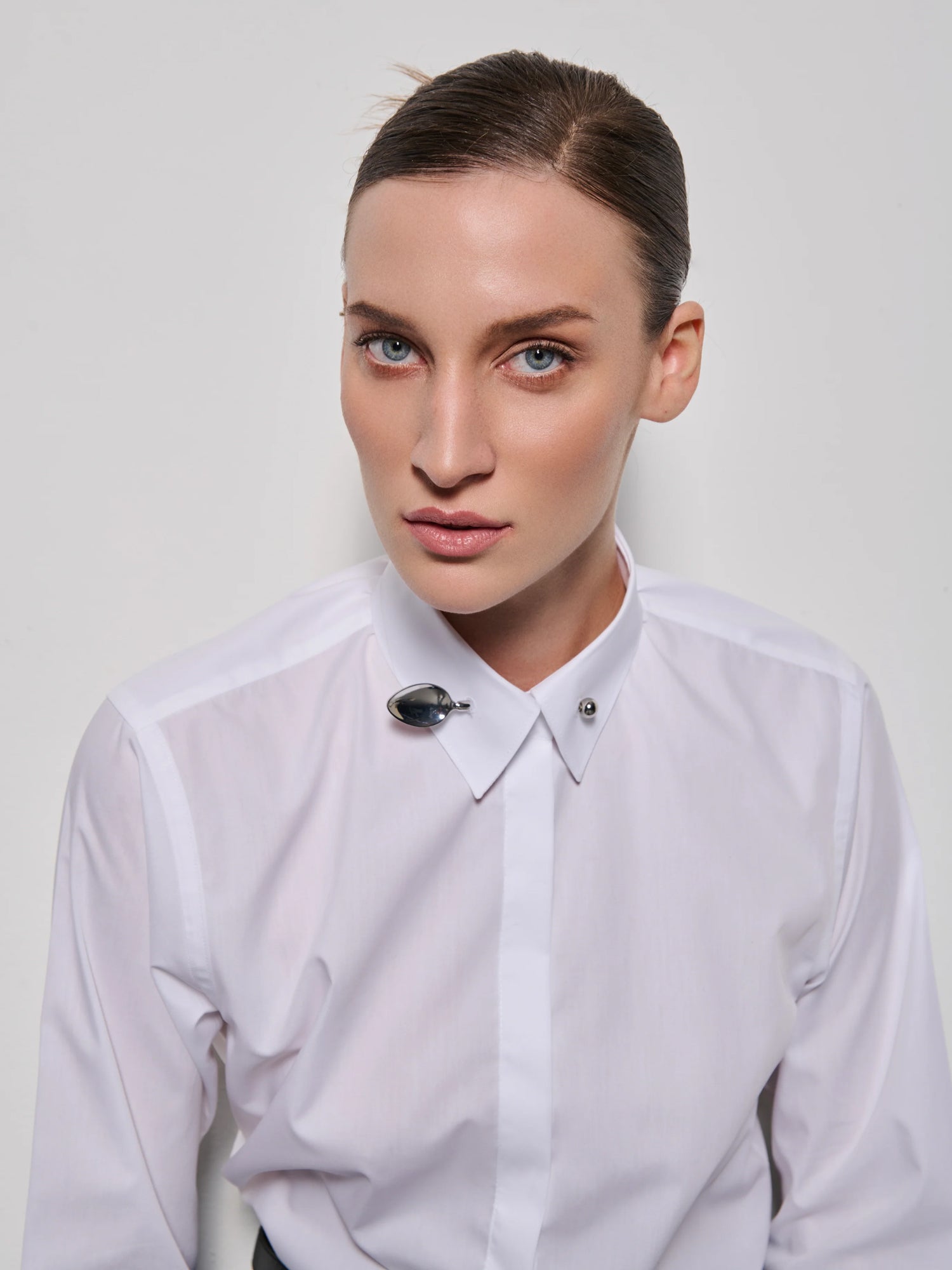 Bluse mit Löffeldetail - Tempel Hamburg