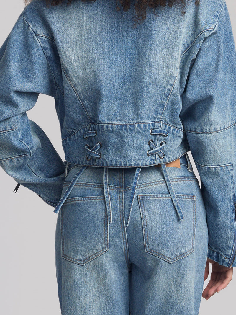 Jeansjacke KathaGZ im edgy Look - Tempel Hamburg