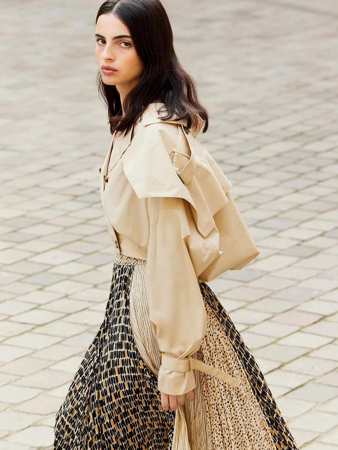 Top im Trench-Look - Tempel Hamburg