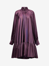 Das Kleid aus changierendem Satin - Tempel Hamburg