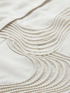 Bluse mit Wellenstickerei