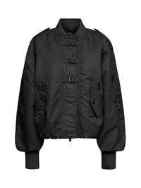 Bomber Jacke in schwarz - Tempel Hamburg