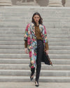 Jacquard-Mantel