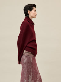 Lässig Pullover aus feiner Merinowolle