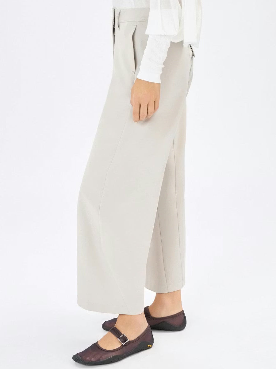 WATTSTL Hose in perlgrau - Tempel Hamburg