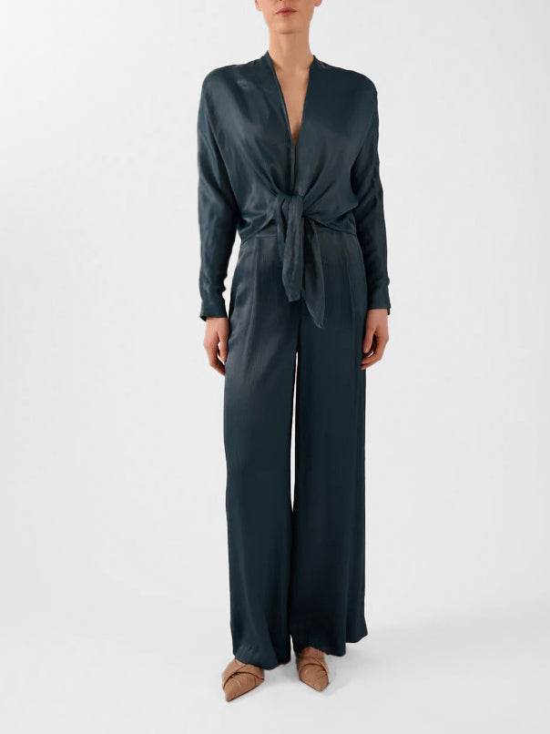 Hose in Petrol - Tempel Hamburg