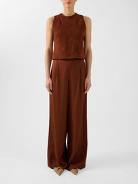 Weite Hose in Tabacco - Tempel Hamburg